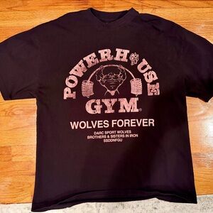 Darc Sport Powerhouse Gym #575/1000 Premium Oversized T Black